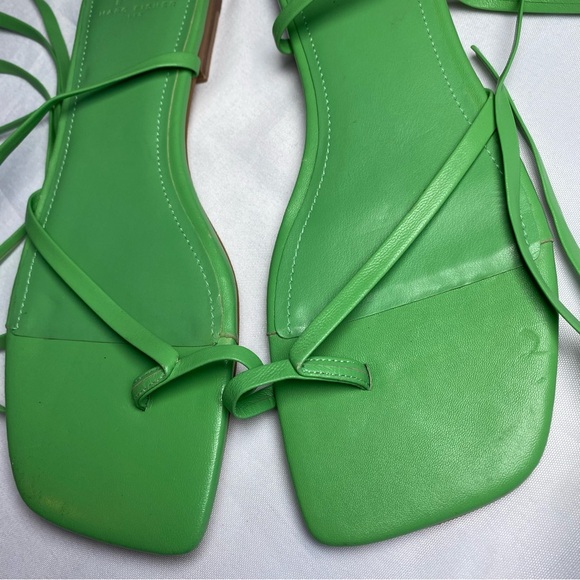 Marc Fisher Womens Mireya Green Ankle Strap Sandals Size 7 - Picture 4 of 16